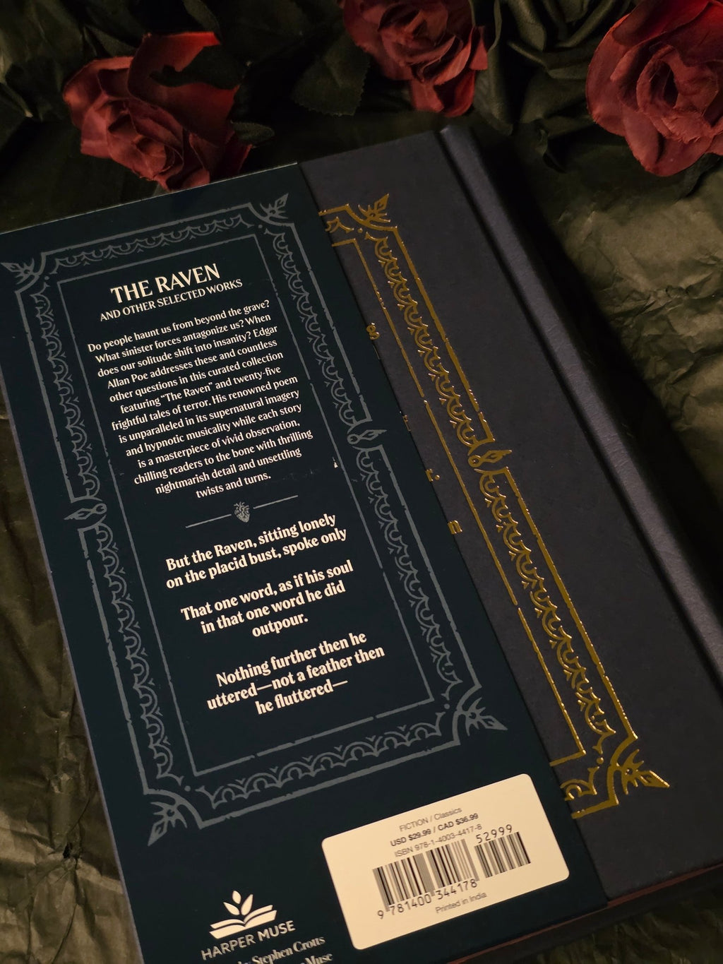 The Raven and Other Selected Works (The Gothic Chronicles Collection): Deluxe Edition, Edgar Allan Poe - Dark Rose Emporium