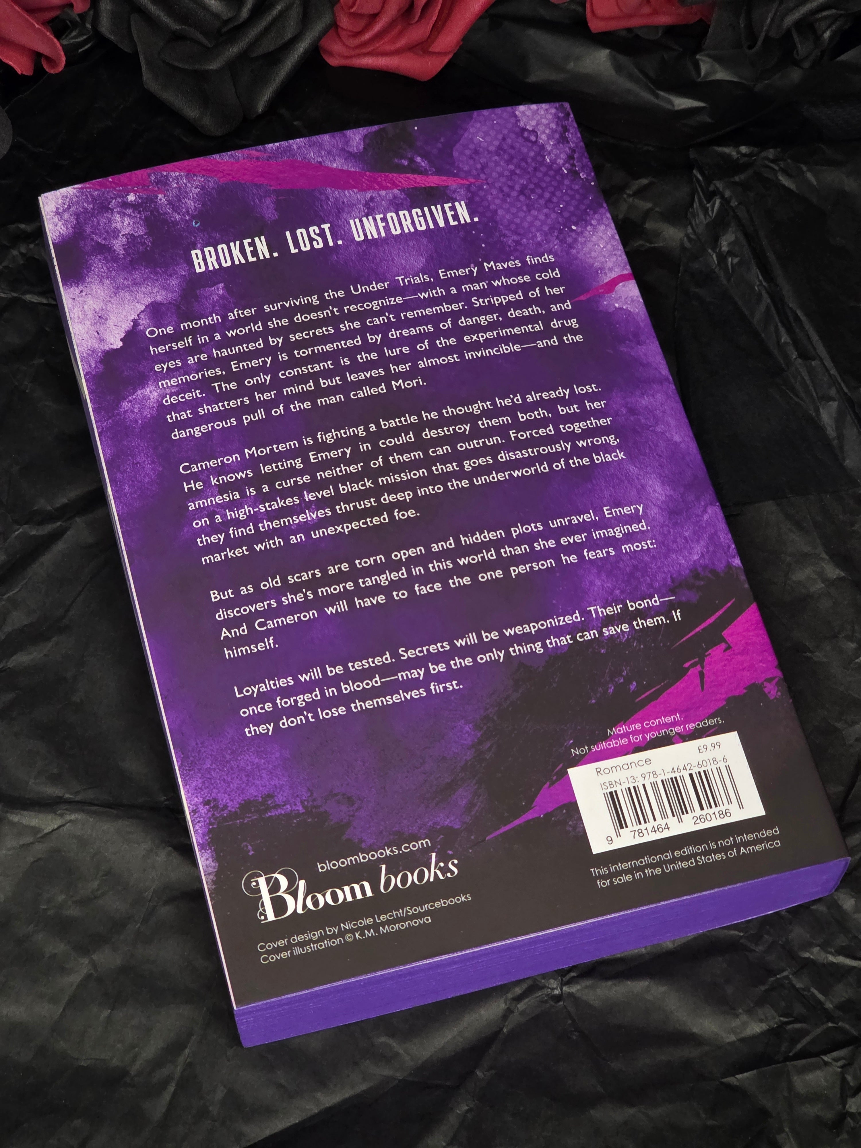 My Blade, Your Back, by K.M. Moronova (softback, english edition)