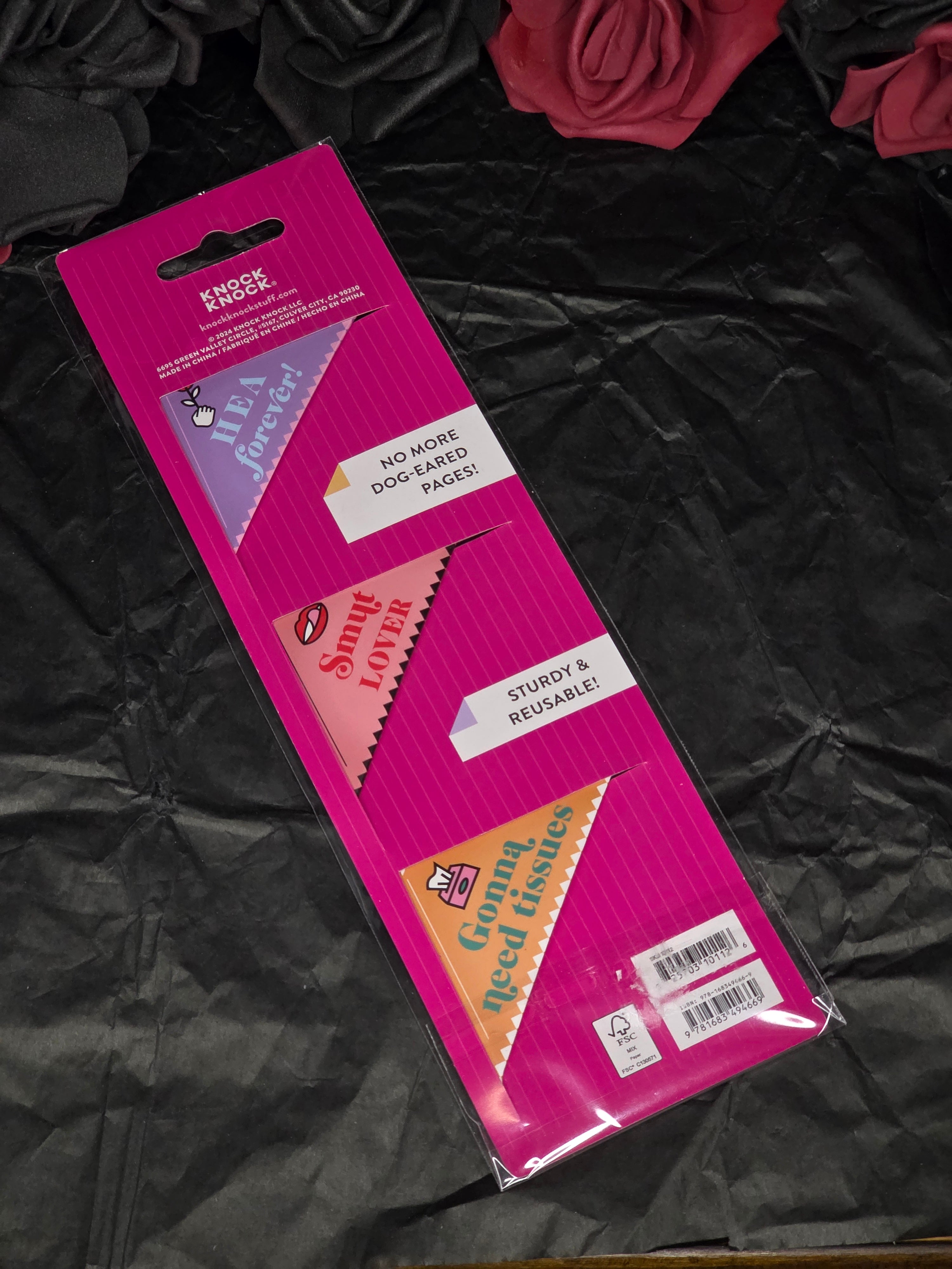 Romance Lovers Corner Bookmarks – Set of 3