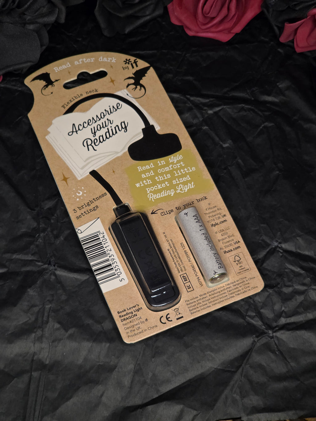 Book Lover's Reading Light – Dragon