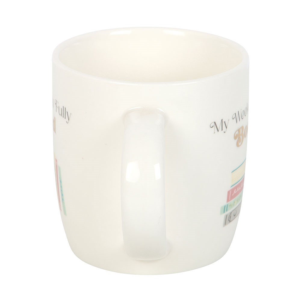 Min helg är fullbokad Keramisk mugg