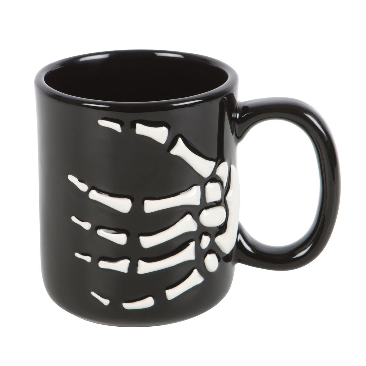 Skeletthand Keramisk mugg