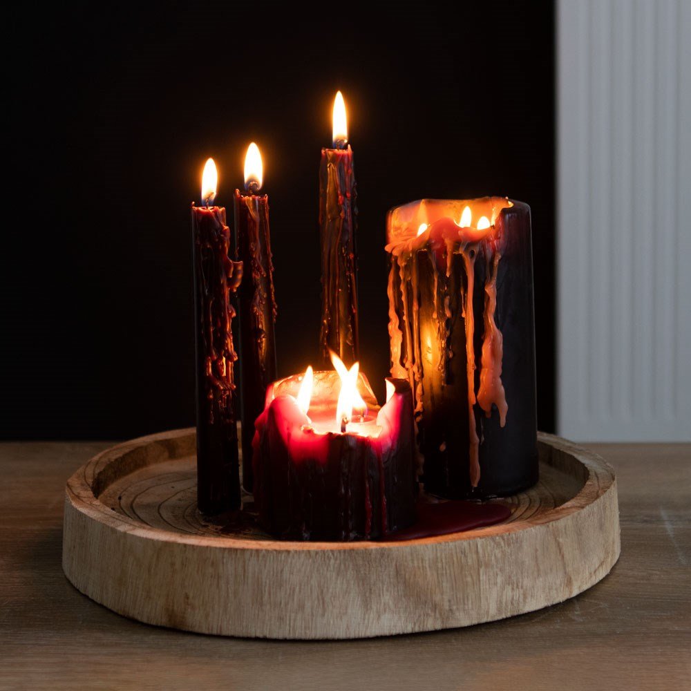 Pack of 4 Vampire Tears Candles - Candle - The Dark Rose Emporium