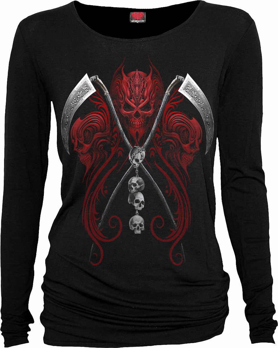 Reaperess Långärmad Topp För Kvinnor