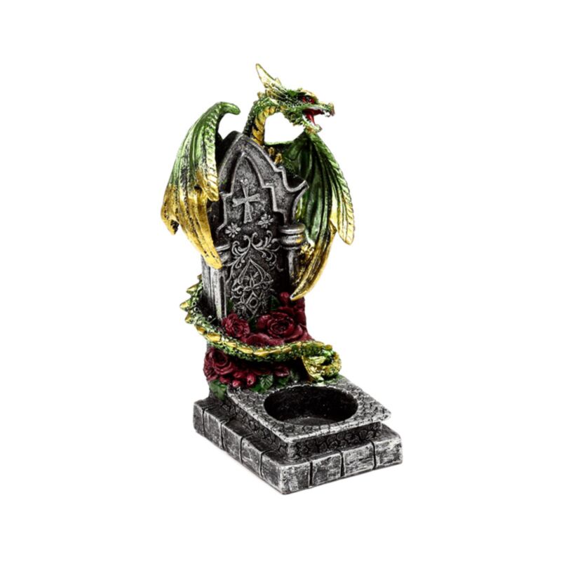 Dark Legends - Guradian of the Dead Dragon Tealight Holder (green)