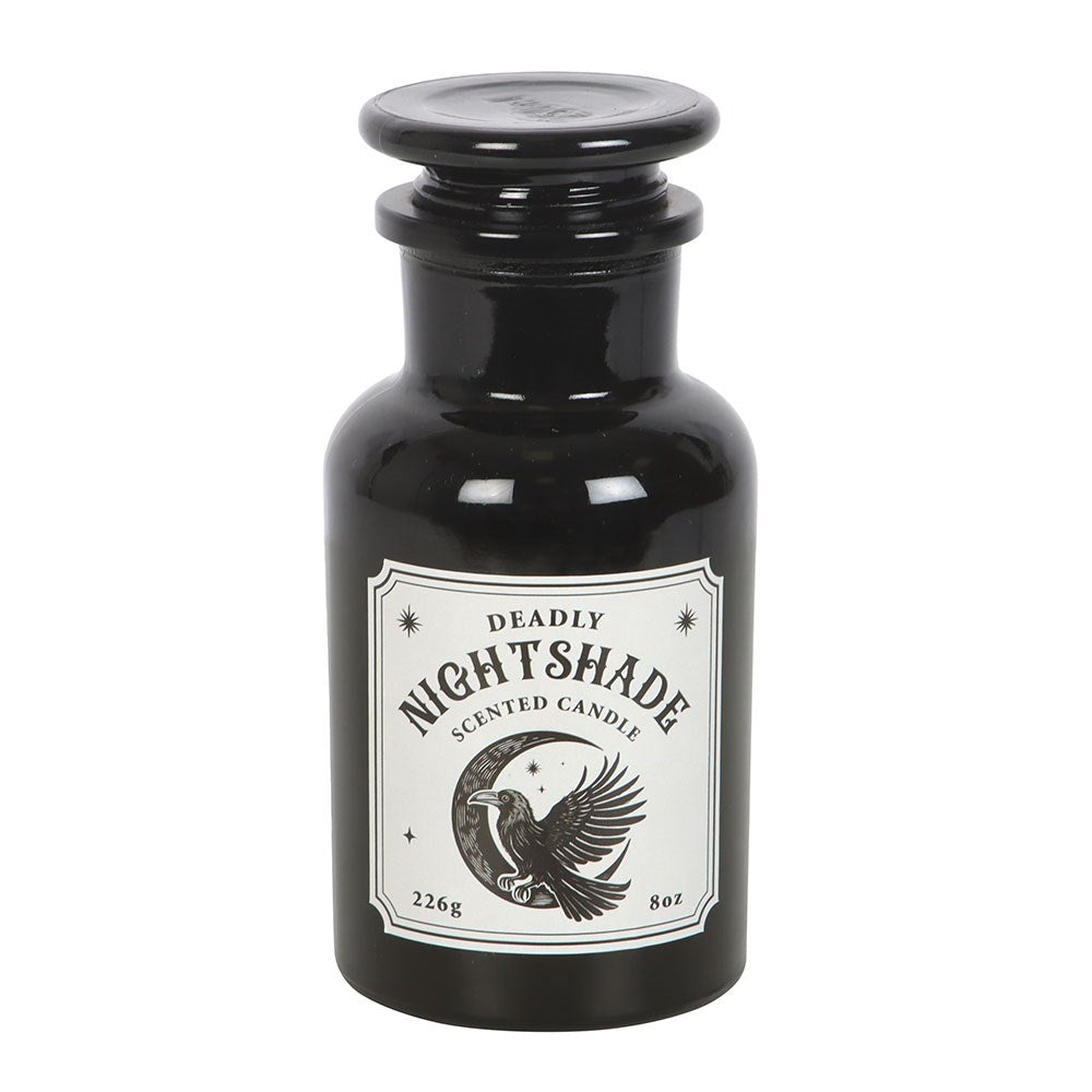 Mystic Raven Deadly Nightshade Scented Candle