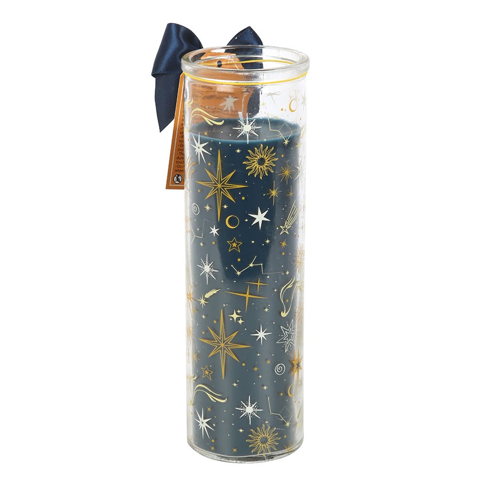 Starry Night Cinnamon & Blackberry Glass Tube Candle