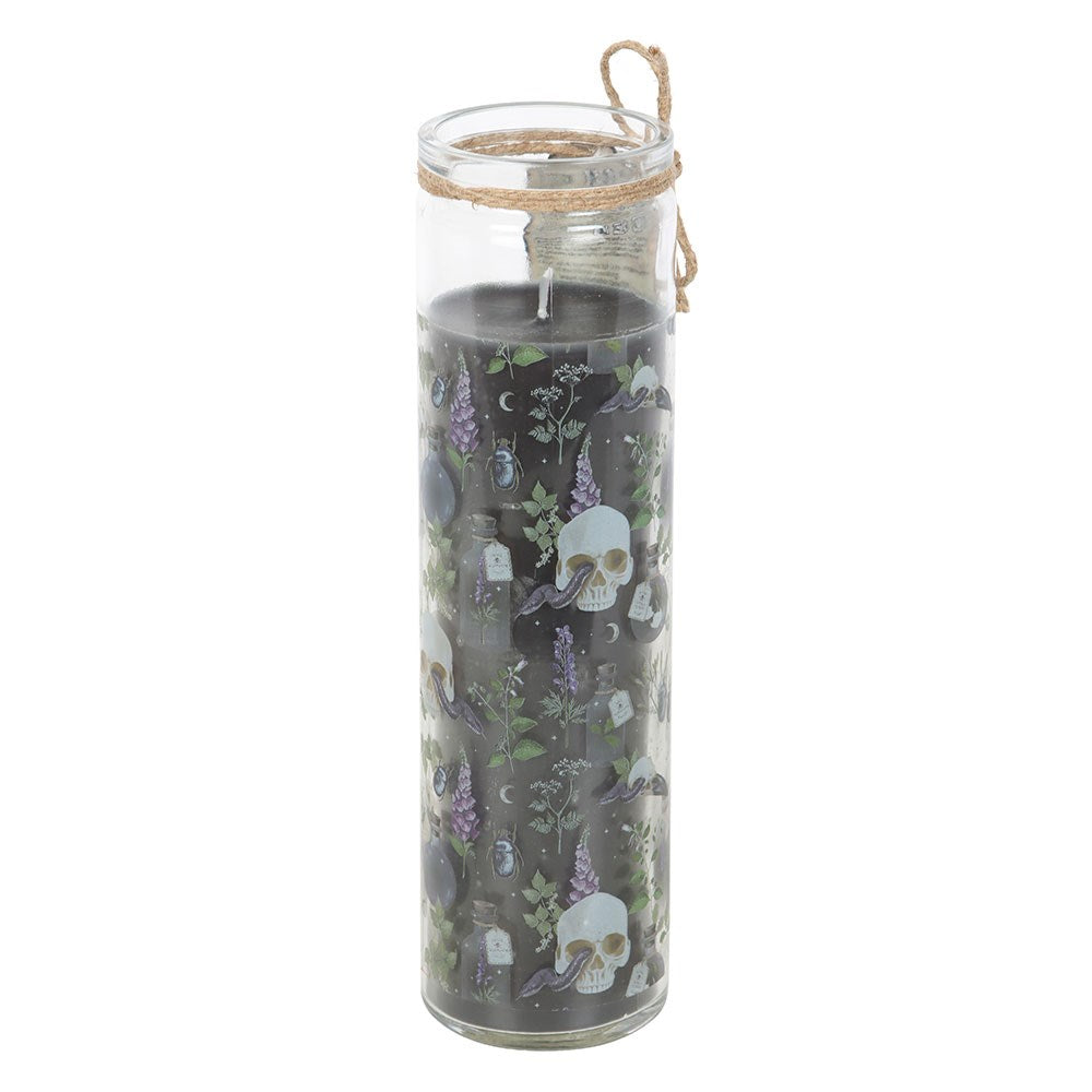 Poisonous Plants Deadly Nightshade Glass Tube Candle