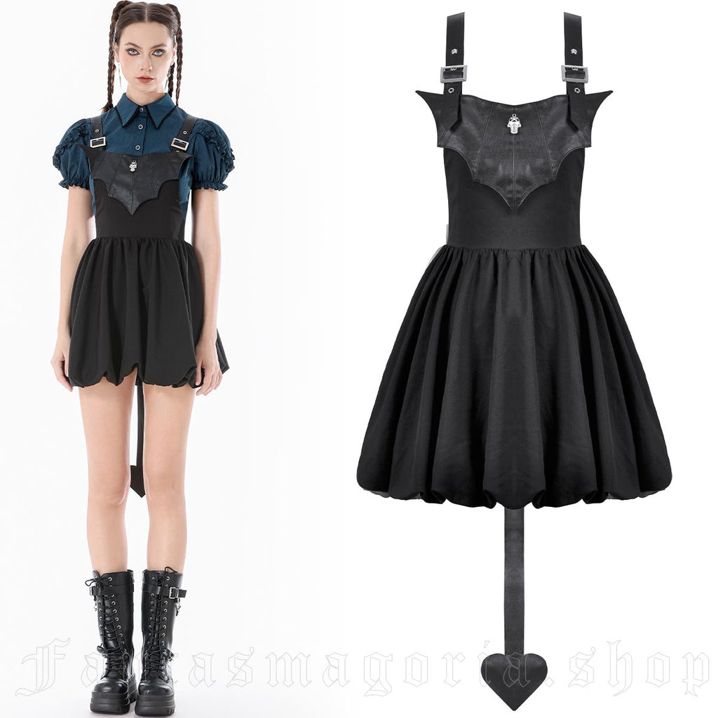 Baby Bat Pinafore Skirt