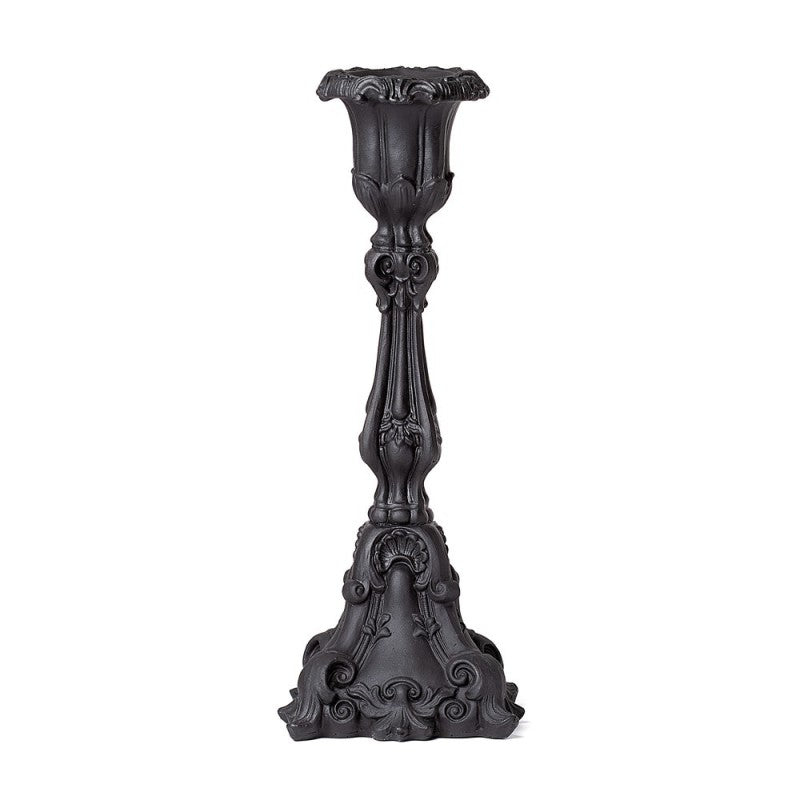 Baroque Candlestick (Black)