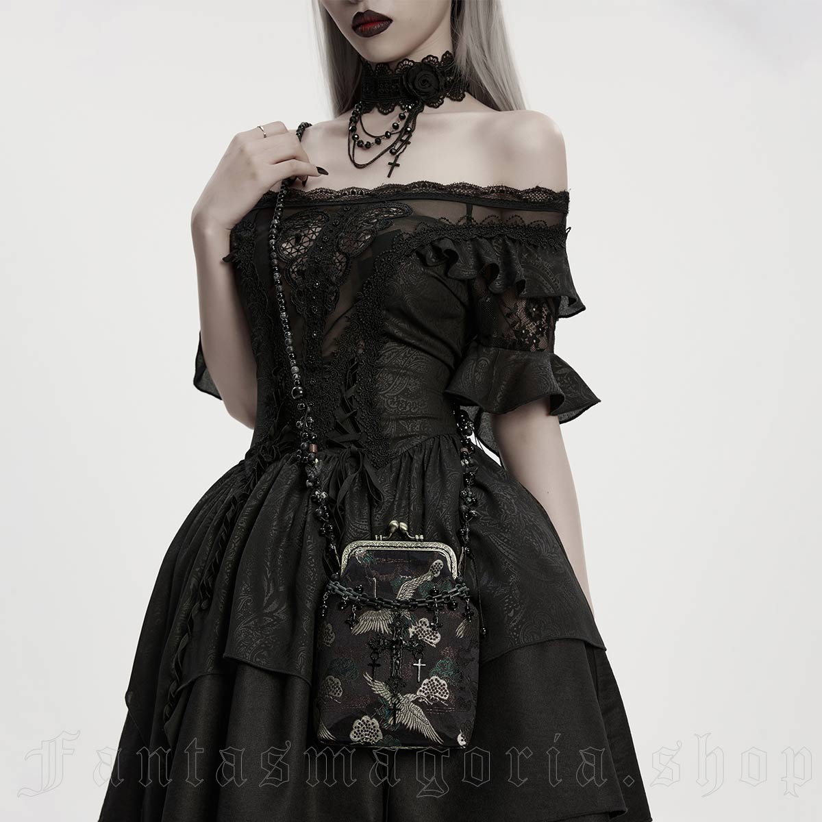 Crane Nocturne Purse