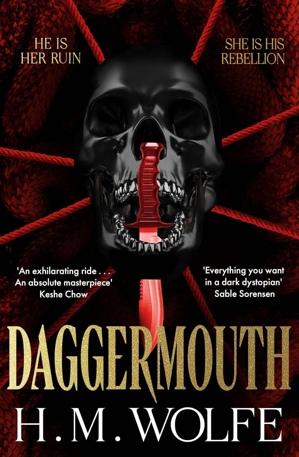 Daggermouth (The Heart #1), by H.M. Wolfe (hardback, english edition)