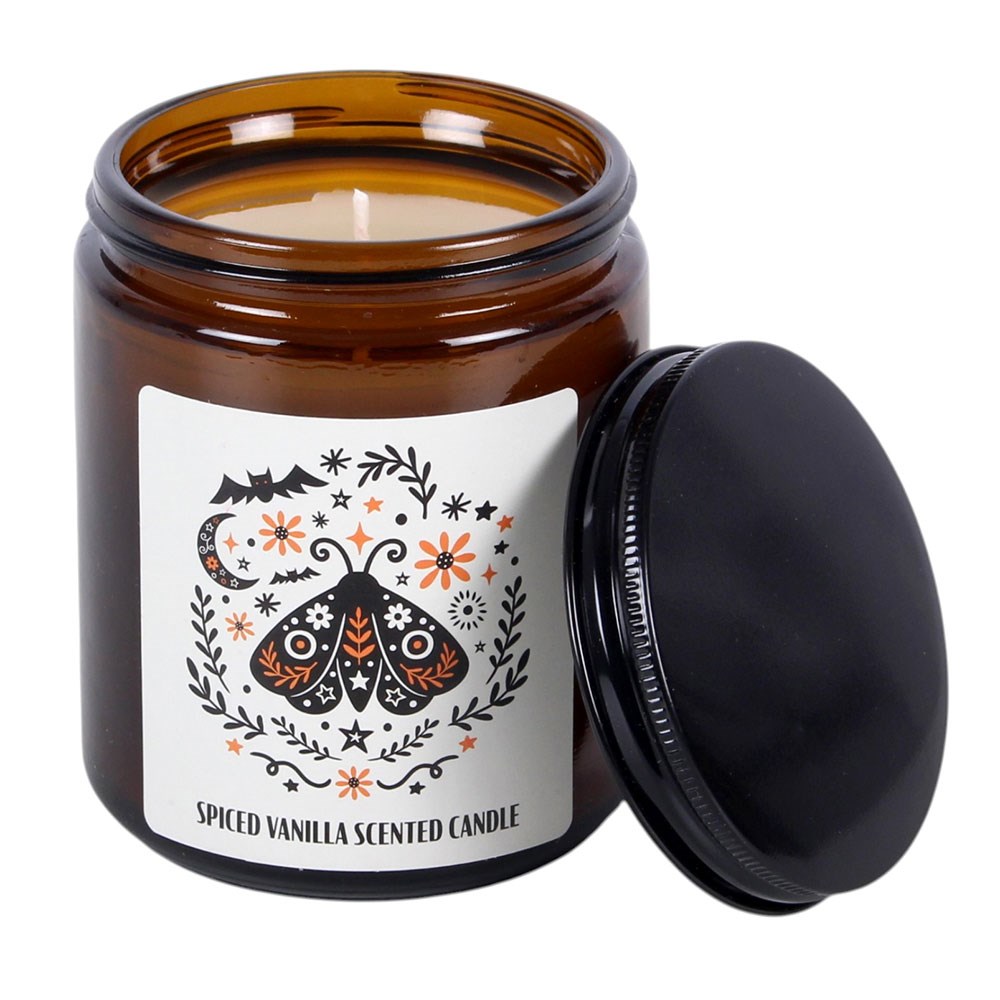 Frightful Folk Moth Spiced Vanilla Apothecary Candle