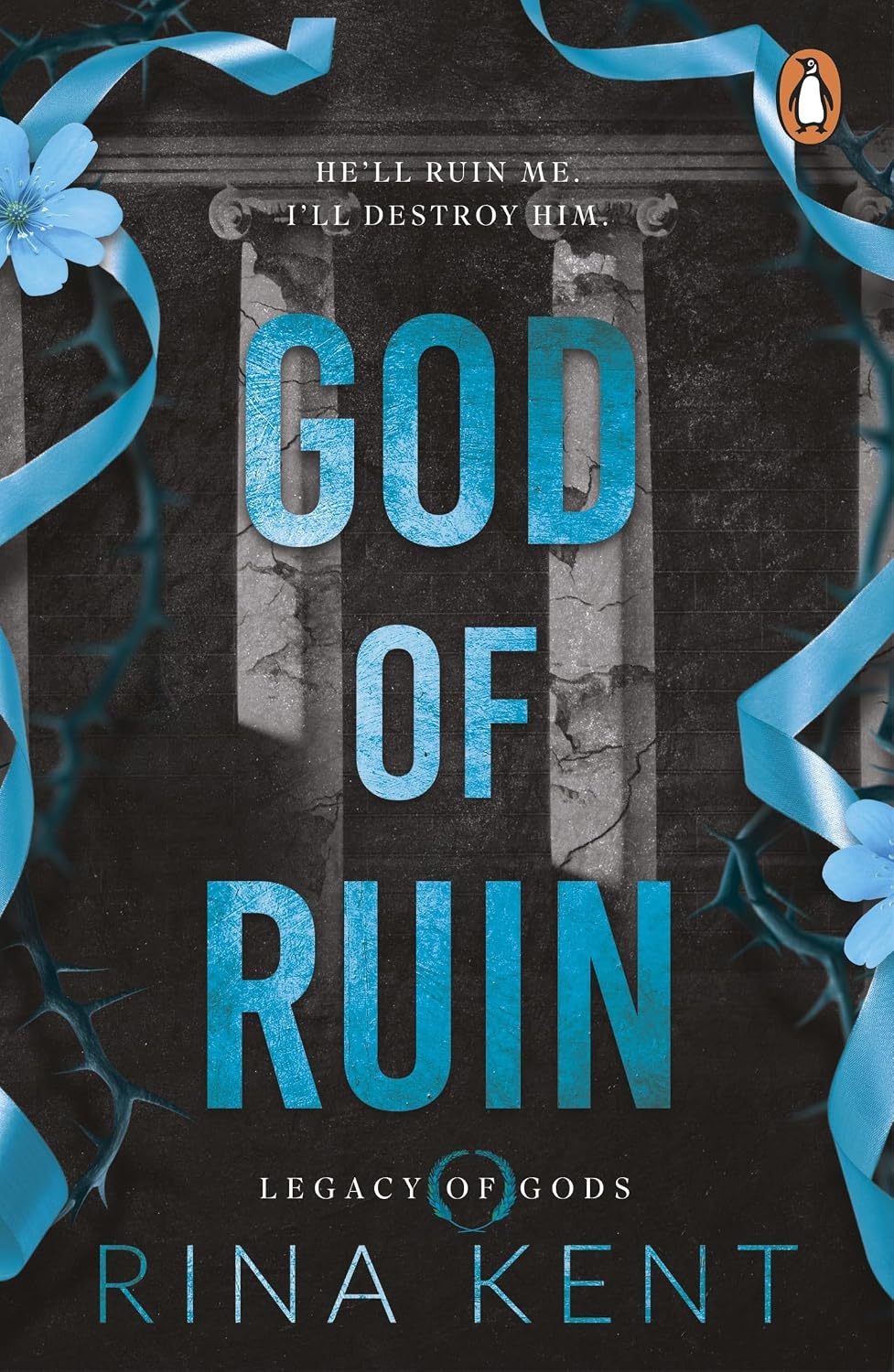 God of Ruin (Legacy of Gods #4), by Rina Kent (softback, english edition) - Book - The Dark Rose Emporium
