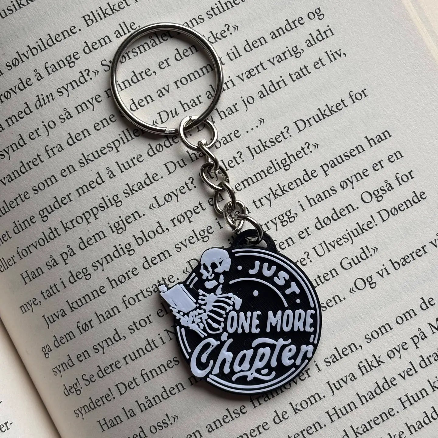 Just One More Chapter - Keyring