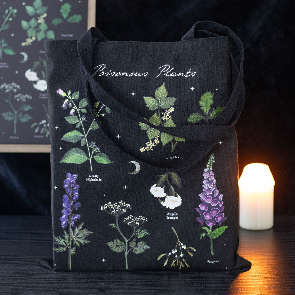 Venom & Vines Poisonous Plant Tote Bag