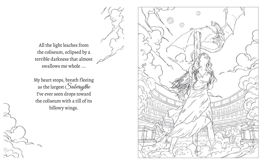 When The Moon Hatched - Official Colouring book, by Sarah A. Parker - Book - The Dark Rose Emporium