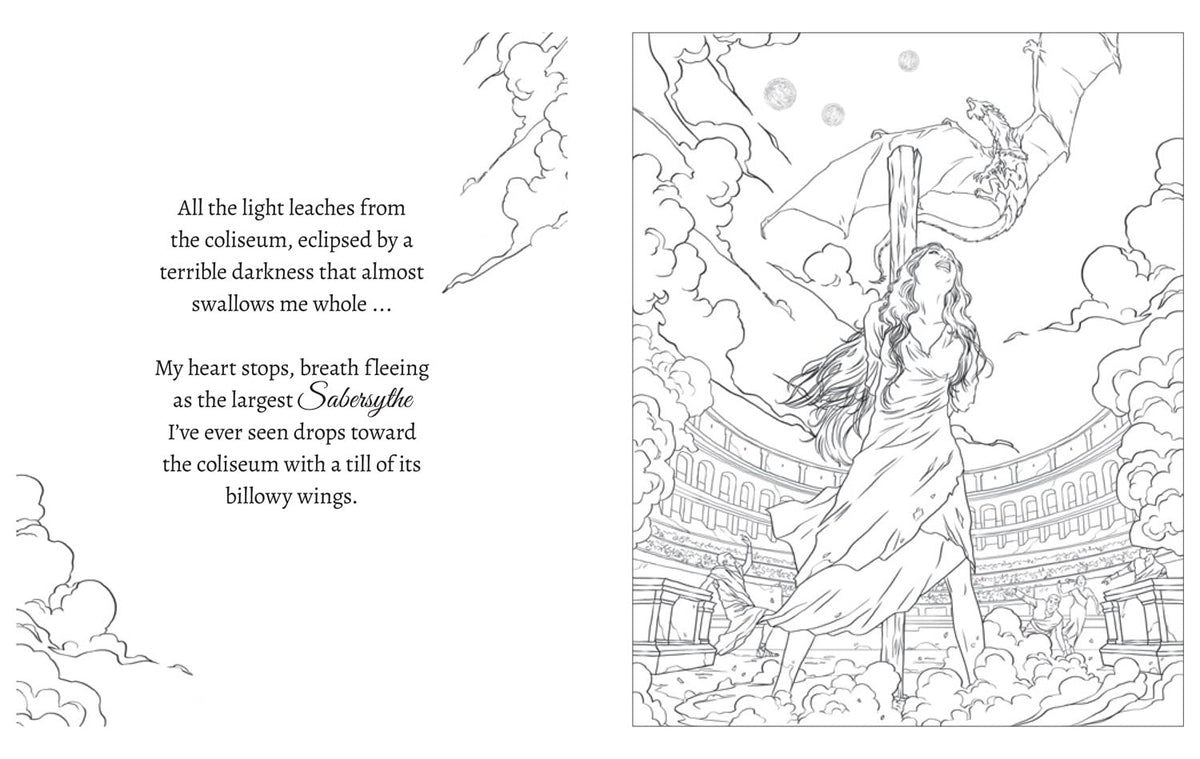 When The Moon Hatched - Official Colouring book, by Sarah A. Parker - Book - The Dark Rose Emporium